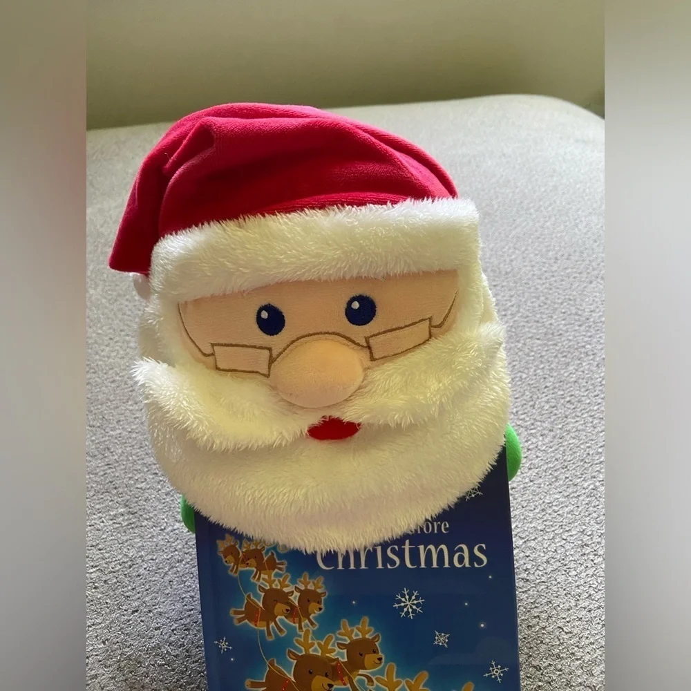 Kohl's Cares The Night Before Christmas Santa Book‎ And Plush Bundle NEW